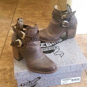 Freebird Rainbow Stone booties